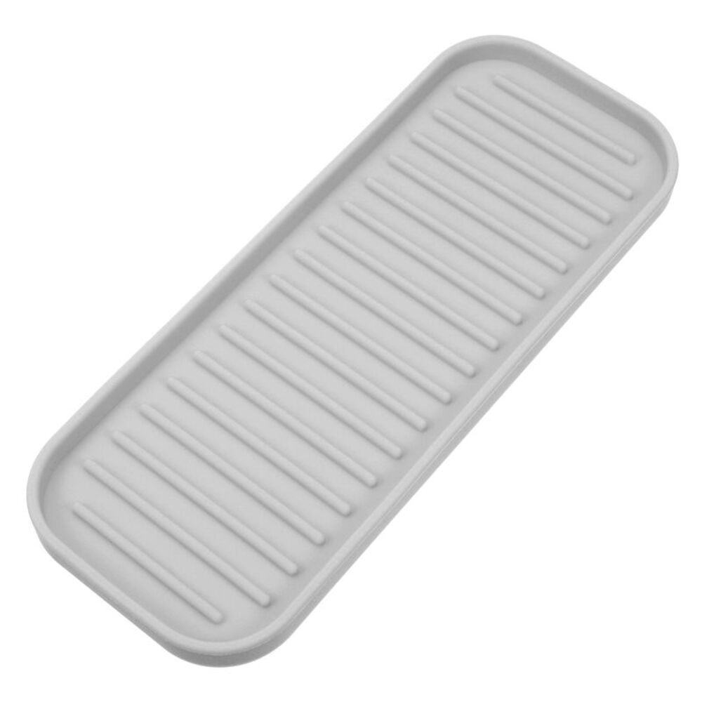 Soap Dish,Soap Cleaning Storage,Keep Soap Dry Light Gray